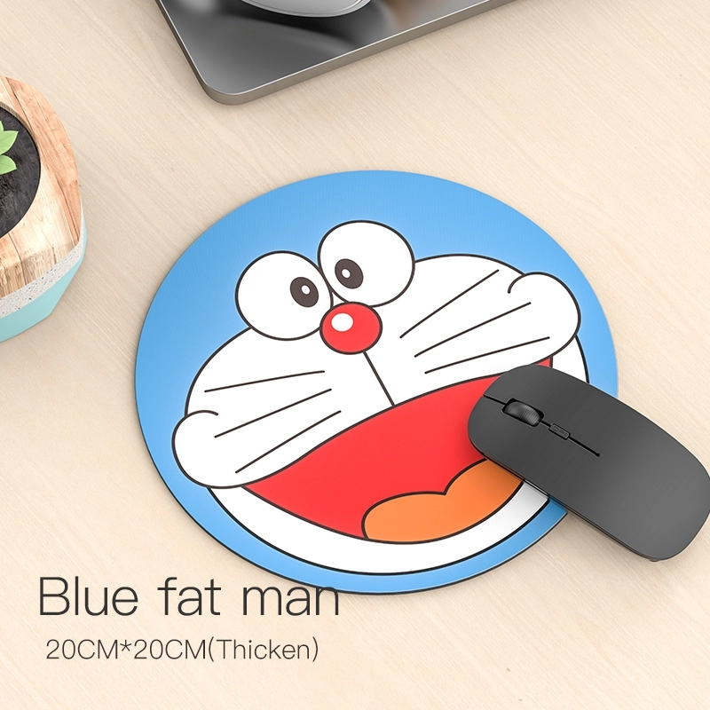 Niye 3mm Round Cartoon Non-Slip Mouse Pad Cute Magic Gaming Mousepad (1)