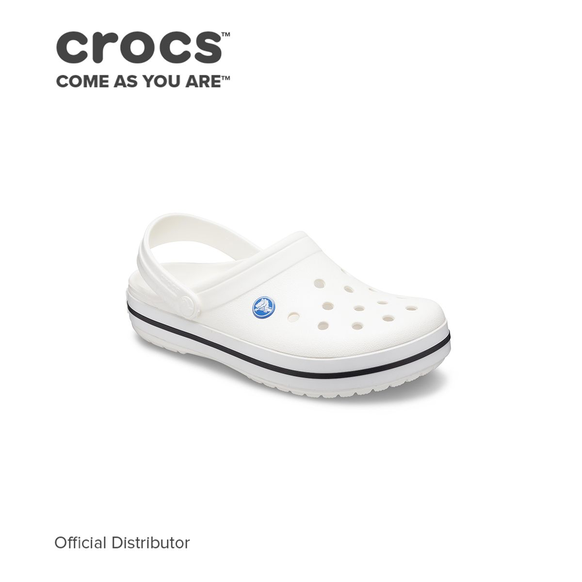 Crocband white clearance