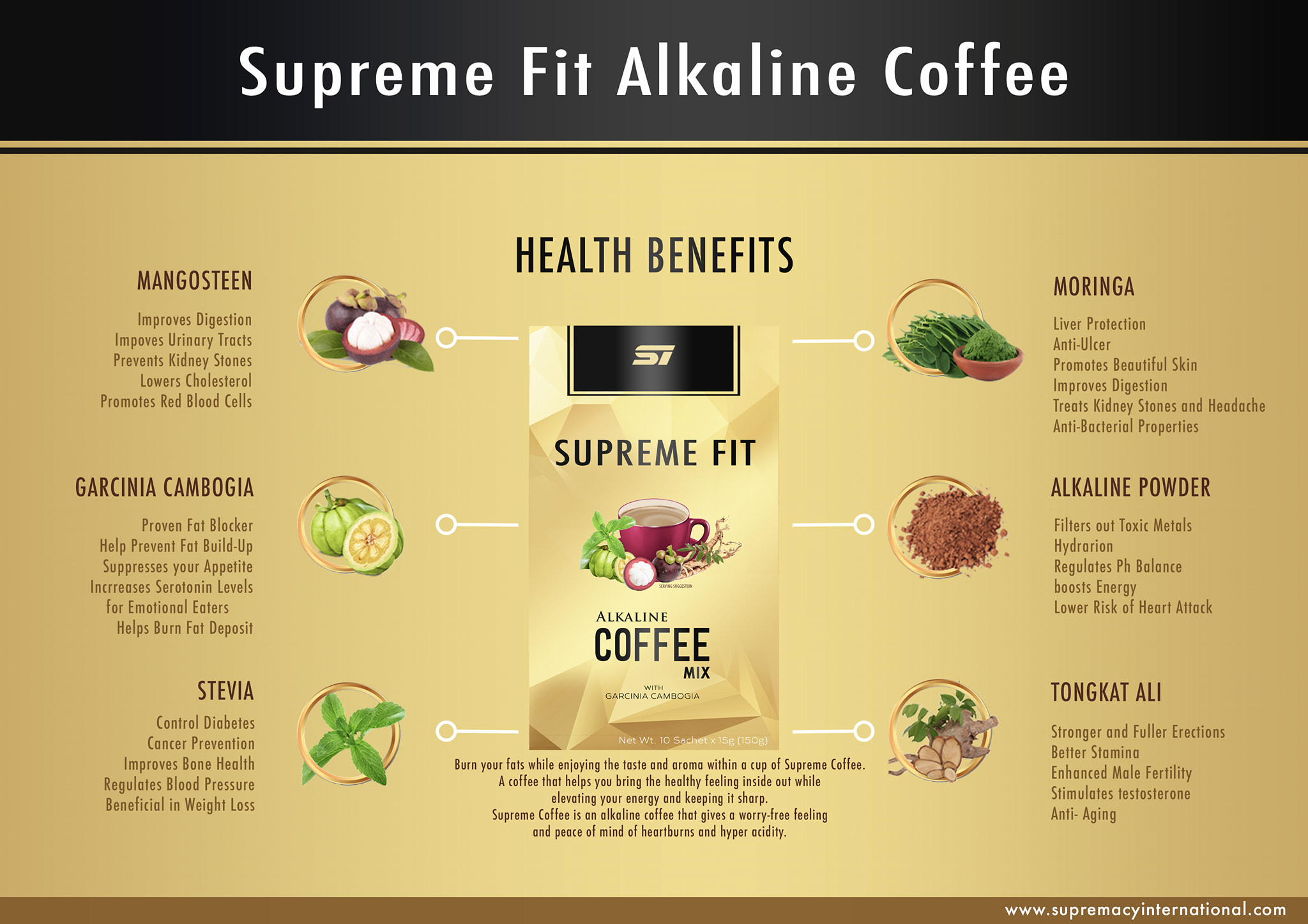 Supreme Slimming fit Coffee