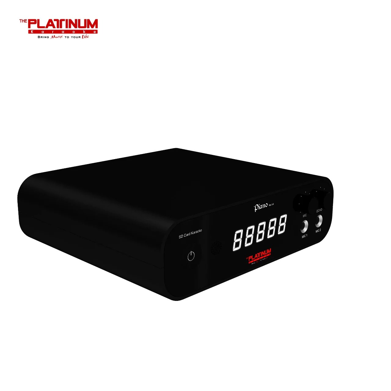 Platinum Karaoke Piano V1.6 Player Black with 18,000++ songs and Free Wired Microphone Lazada PH