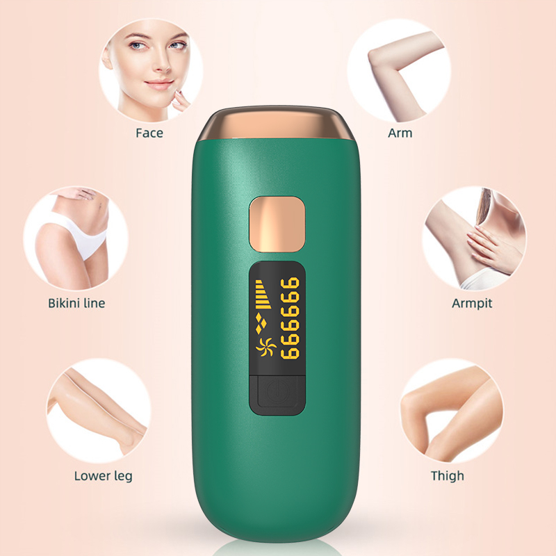 990000 Times Professional IPL Laser Permanent Hair Removal with shaver