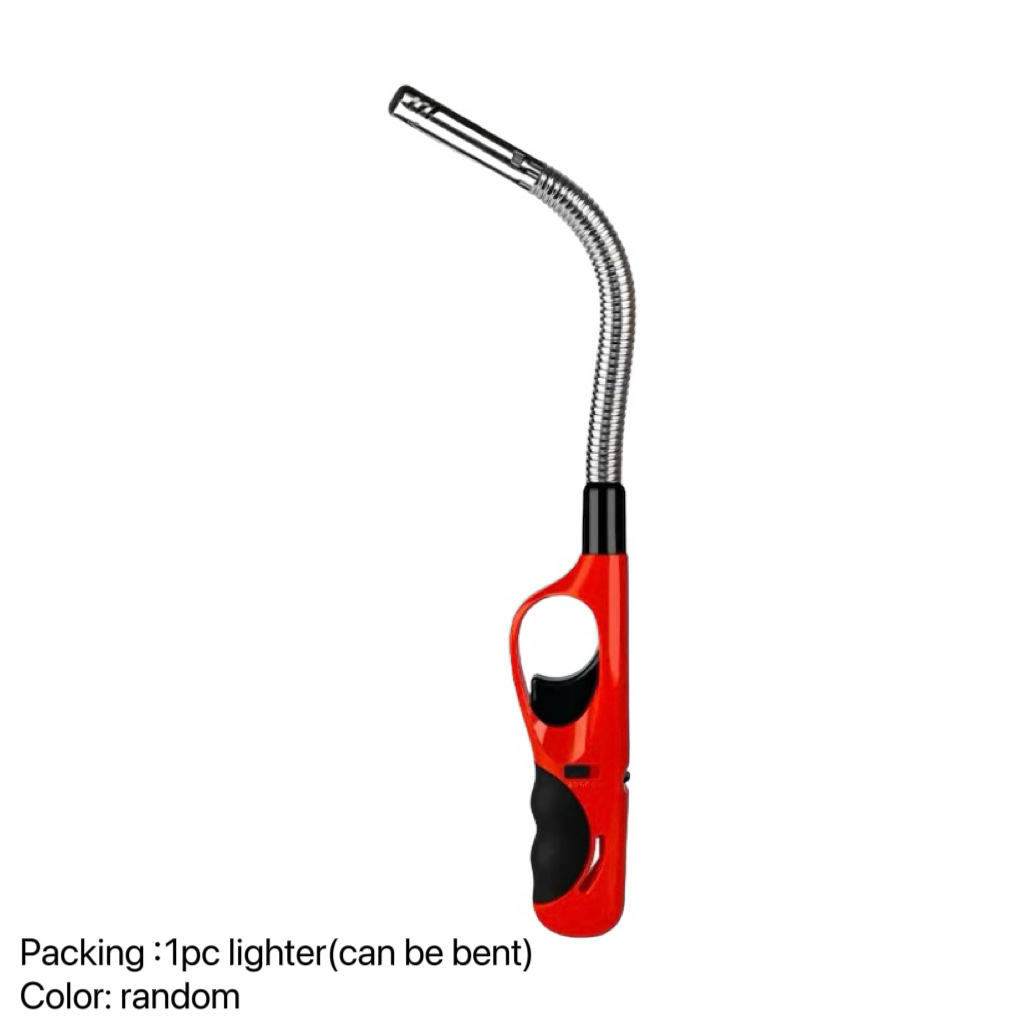 Free gas kitchen lighter lgniter flexible refillable lighter long