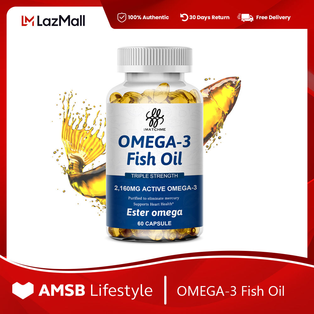iMATCHME OMEGA3 Fish Oil Rich In DHA And EPA Improve Bad Mood Relieve