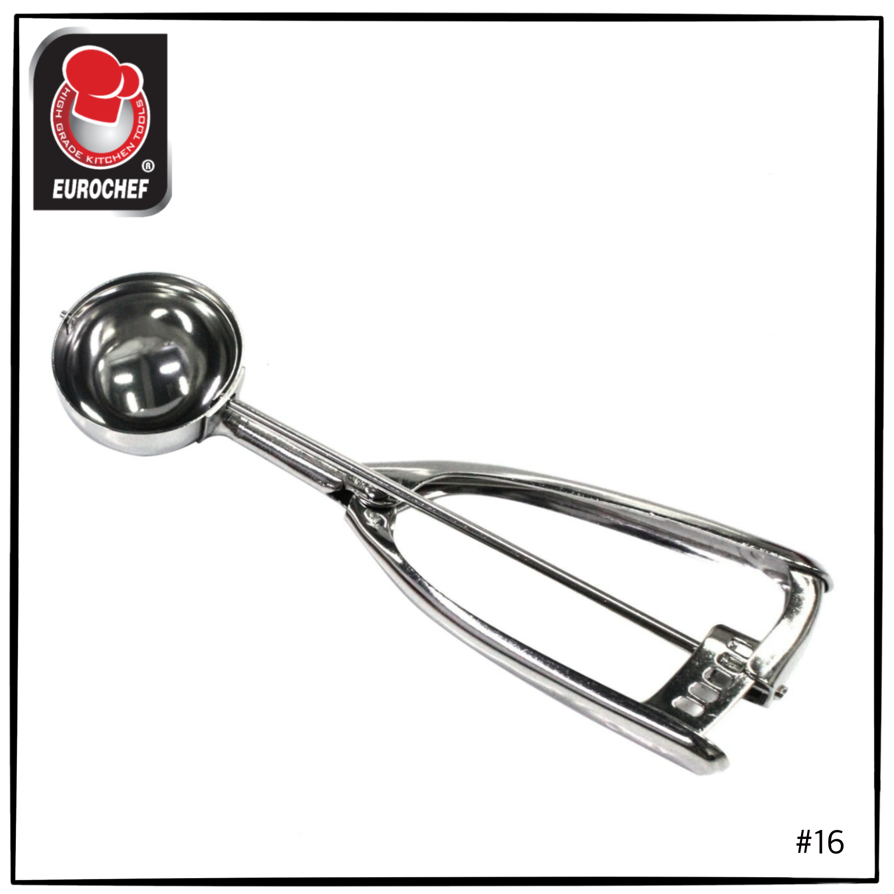 Premium Ice Cream Scoop Stainless Steel Trigger Spoon Frozen Yogurt Ge