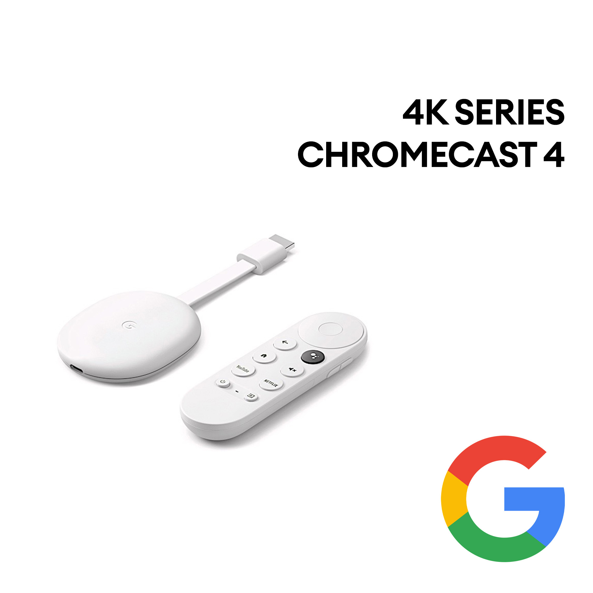 Google chromecast 4K - テレビ