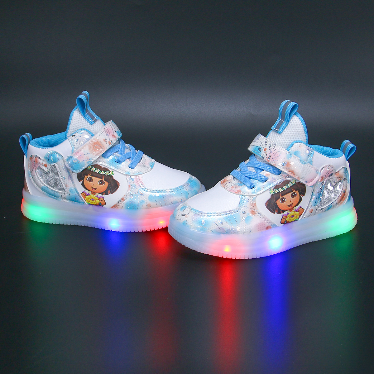 Dora the explorer sale light up shoes