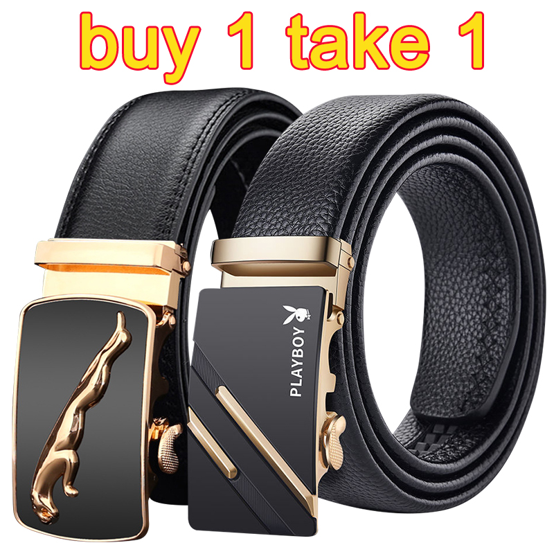 GOSHENG Belt for men original leather High quality belt Belt waist for