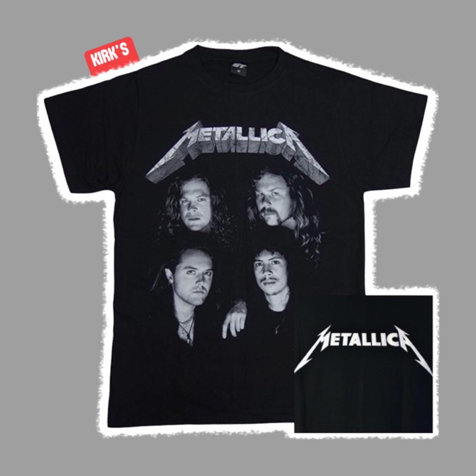 metallica band shirt