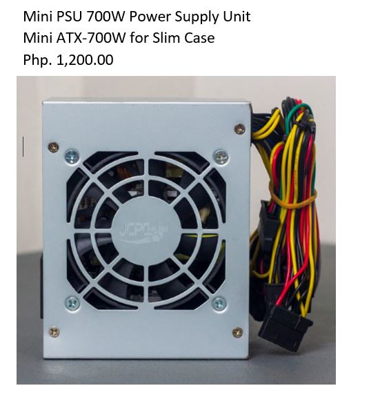 Mini PSU 700W Power Supply Unit Mini ATX700W for Slim Case Basic PC