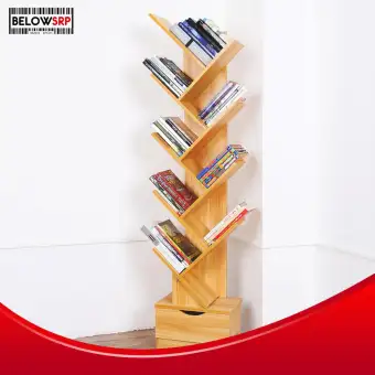 Below Srp Milton Bookcase Storage Shelf With 9 Branch And 1
