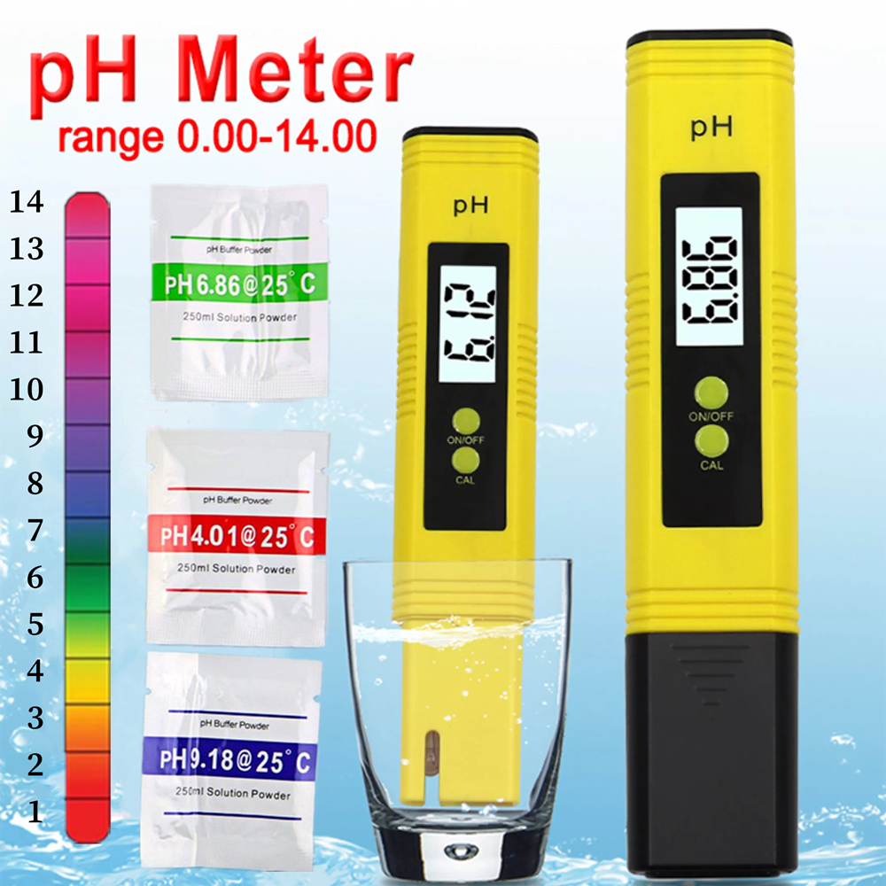 Digital LCD PH Meter Pen, Digital TDS Tester TDS EC Water Purity PPM ...