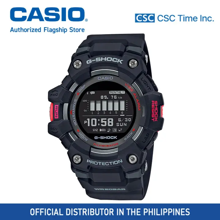Casio G Shock Gbd 100 1dr Gbd 100 Black Resin Strap Bluetooth Shock Resistant 0 Meter Digital Watch Lazada Ph