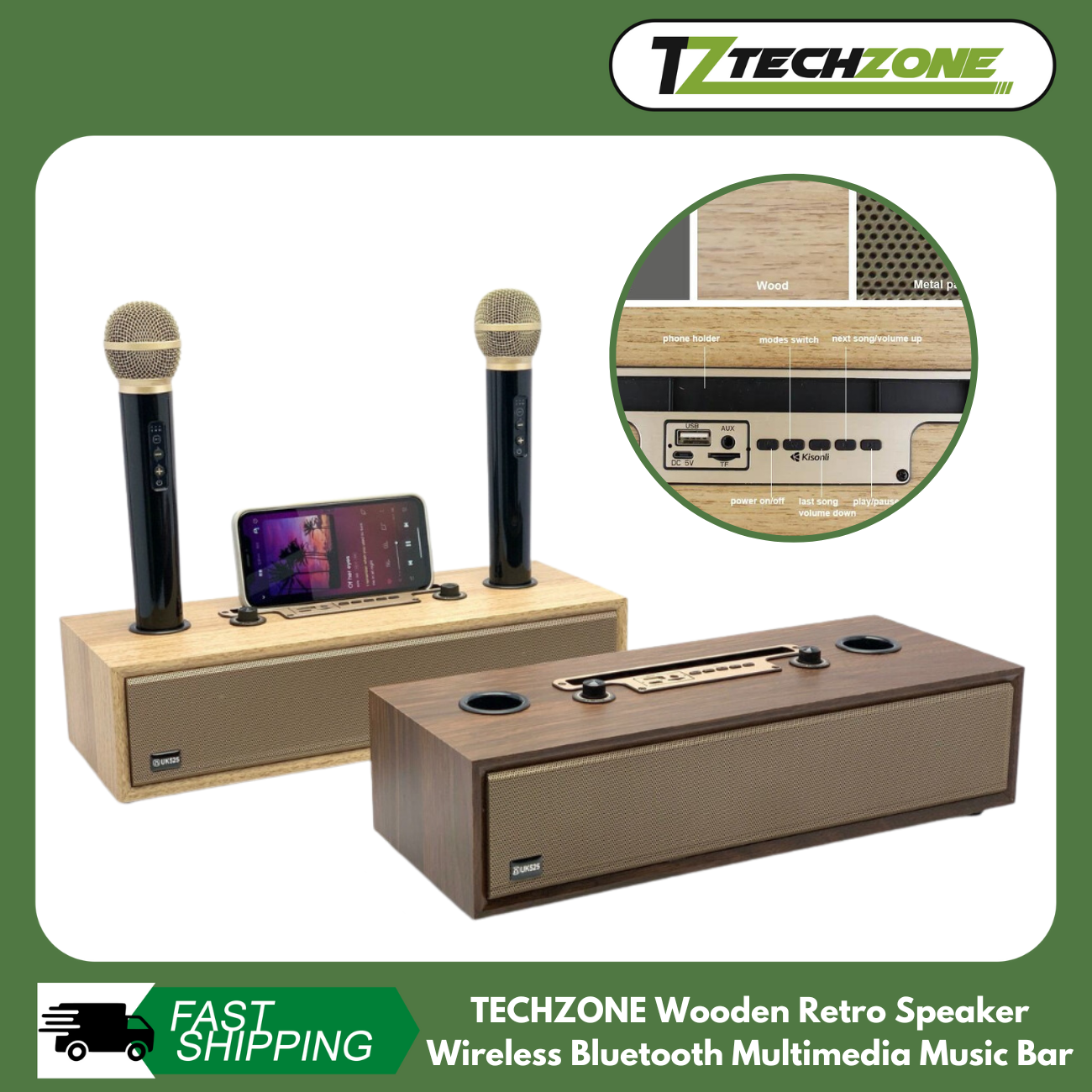 Techzo party sale speakers