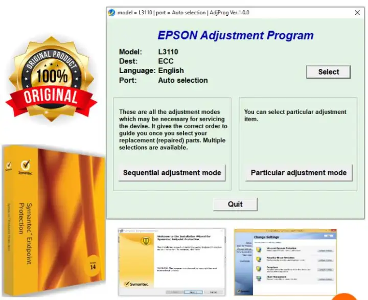 online epson l3110 resetter