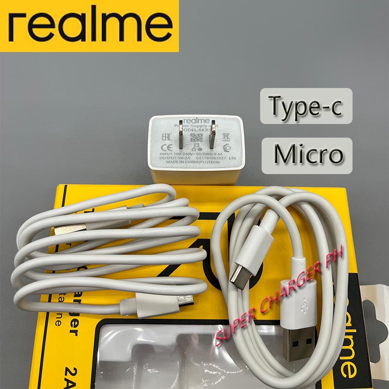 realme mobile charger set