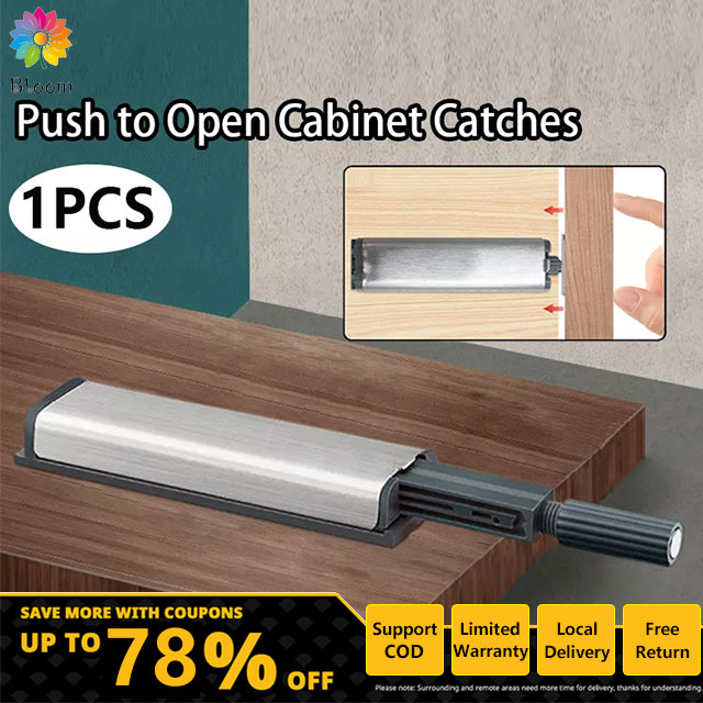 10Pcs Latch Door Drawer Push To Open System Damper Buffer Push