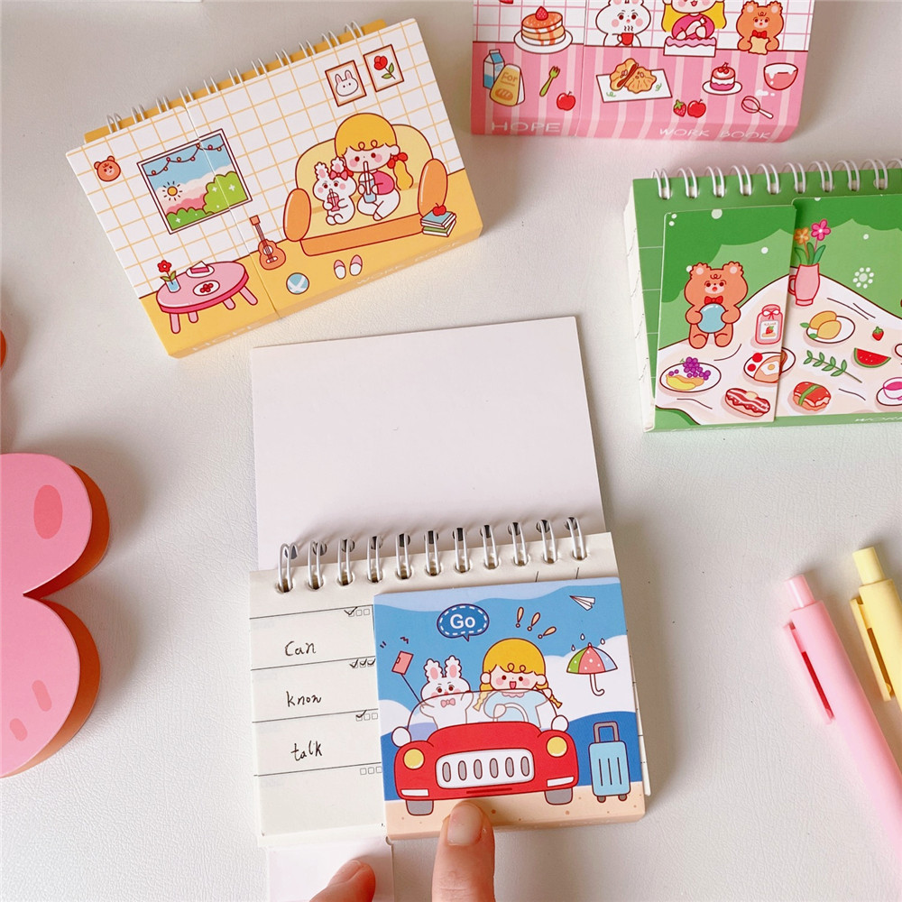 Dfgy New Arrival Kawaii Cute Planner English Memory Study Loose Leaf School Stationery Foreign Language Word Book Vocabulary Notebook Pocket Notepad Sticky Note Lazada Singapore