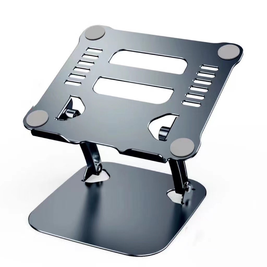 Full Aluminum Laptop Stand iPad Stand with Dual Cooling Fan Fully