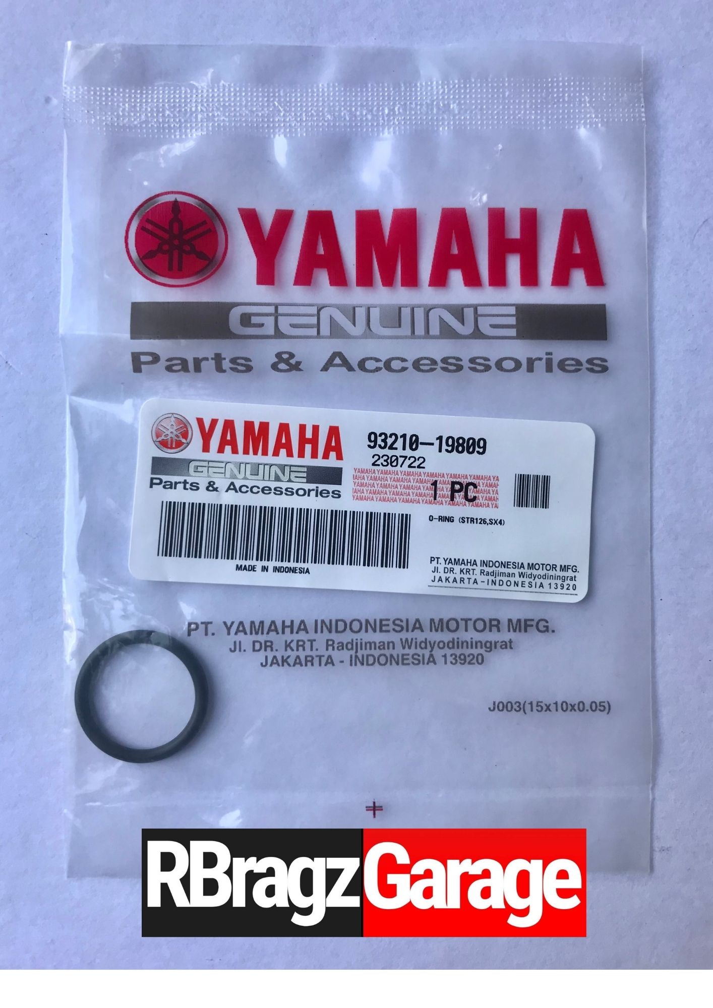 Genuine Yamaha Water Pump O Ring Rbragzgarage Lazada Ph