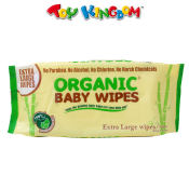 Organic Baby Wipes Extra Large Wipes 50 pcs