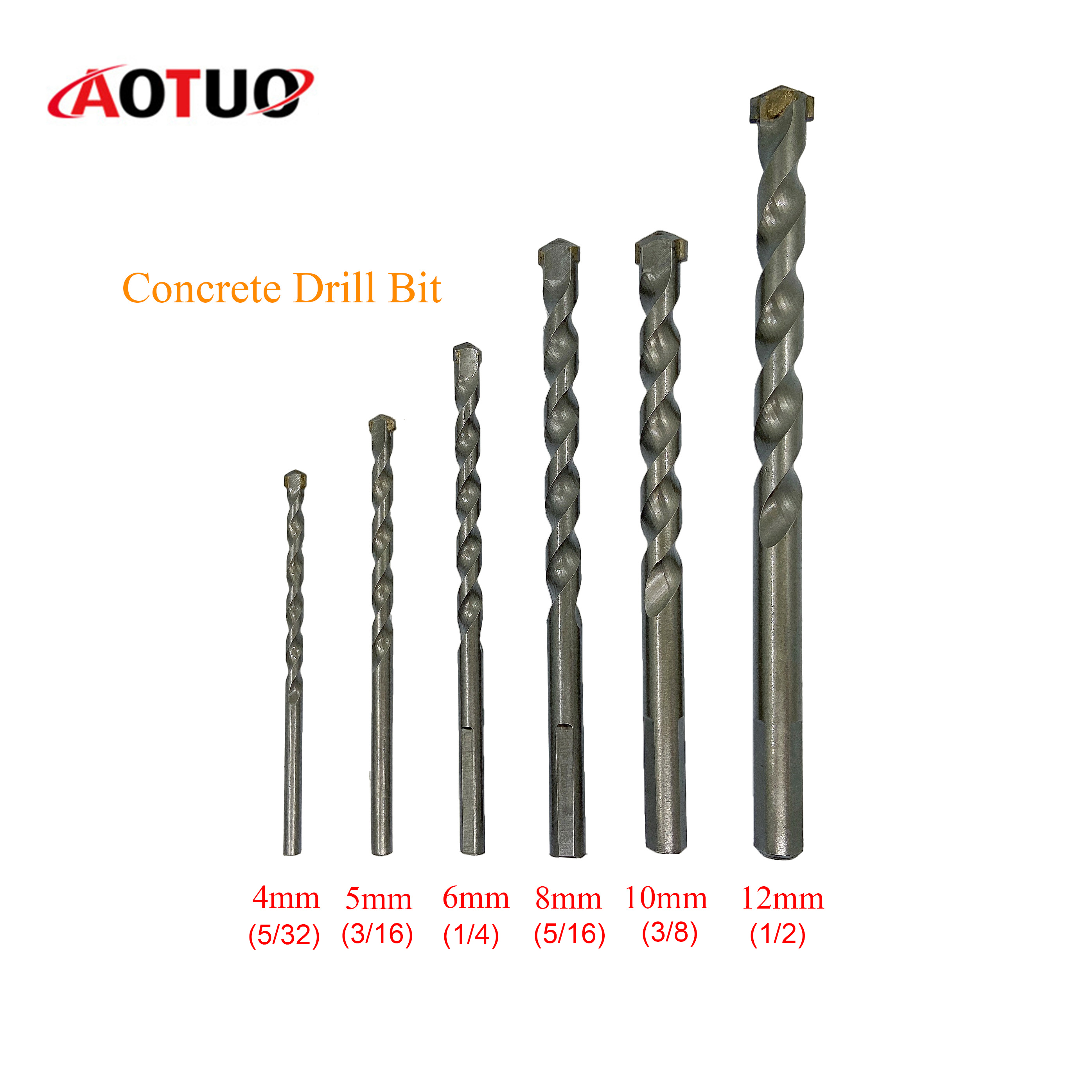 AOTUO Hex Shank Multifunctional Masonry 