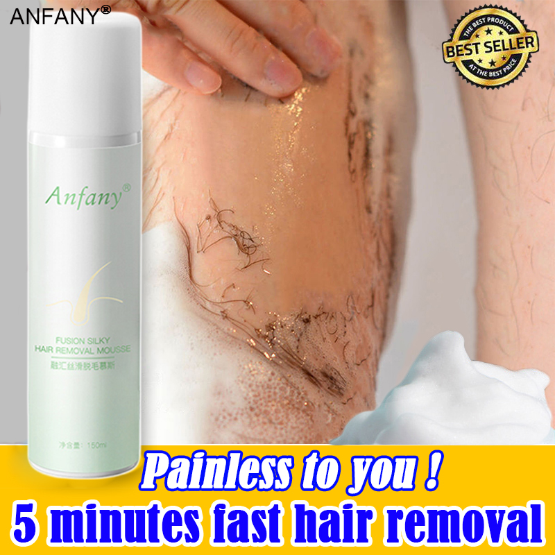 Premium Goods] ANFANY Hair Removal Spray,Armpit Hair Remover Gentle  Painless Whole Body Hair Removal Fast,Not To Hurt The Skin (Hair Removal  Cream,Hair enemy bubble spray,Hair Removal for Underarm,Depilatory Spray, Hair Eraser,No Permanent Hair
