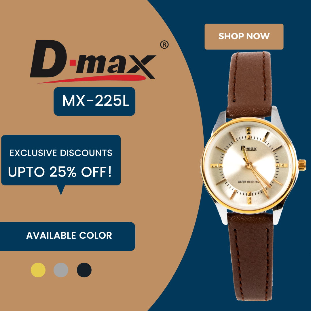 Dmax quartz watch price sale