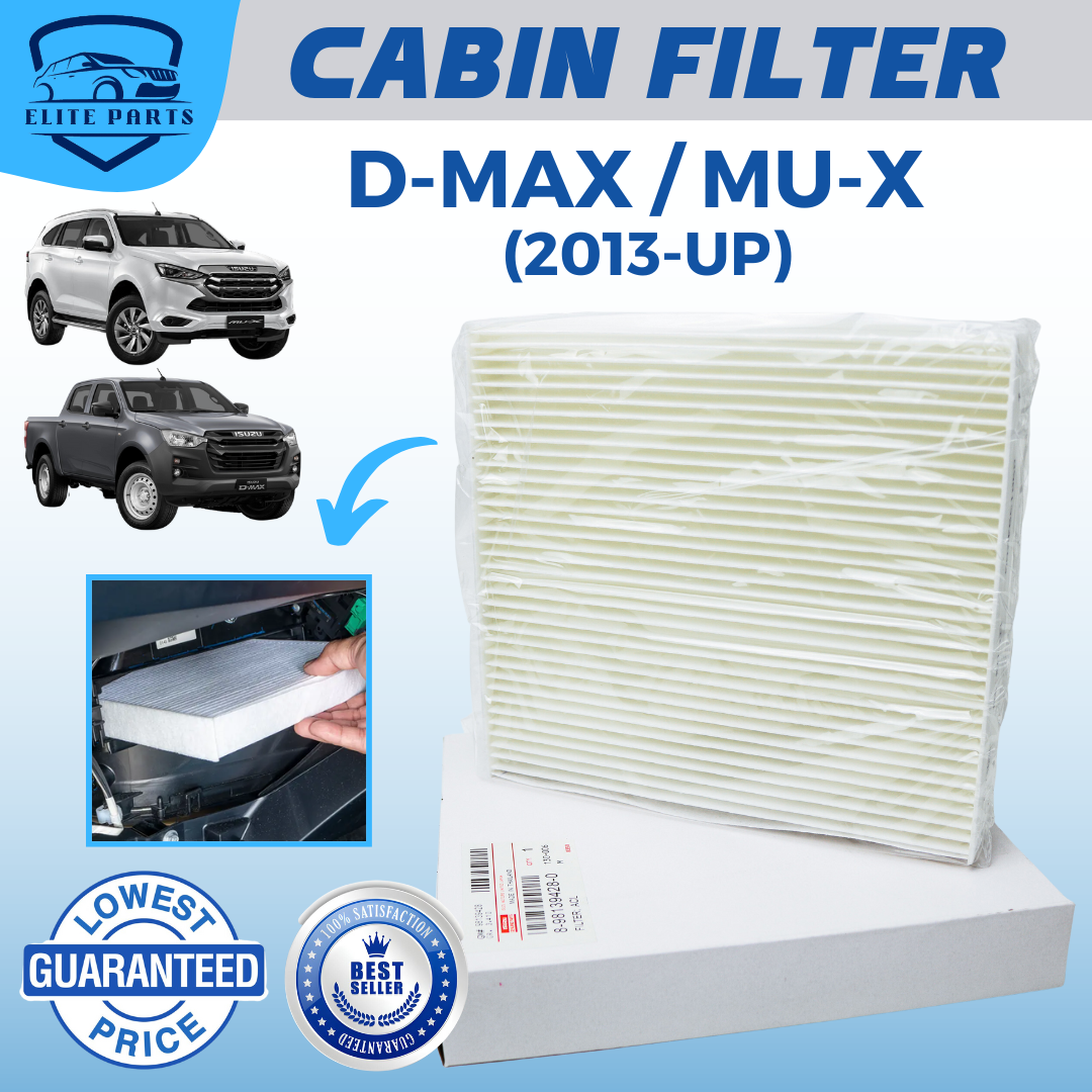 CABIN FILTER ISUZU DMAX / MUX (2013UP) / Air fuel oil cooling motors
