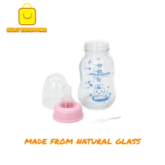 baby milk bottle glass