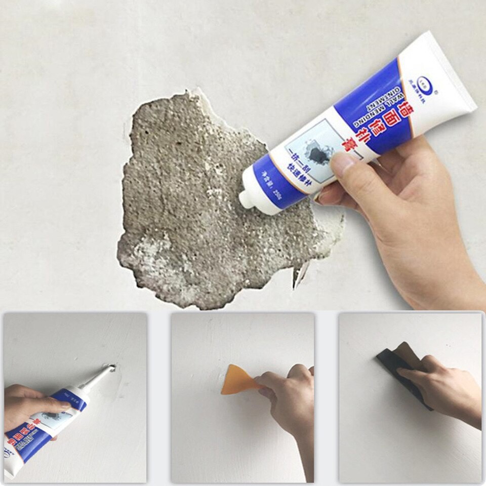 HB Wall Mending Paste/ Hole Wall Repair Cream 250Grams Lazada PH