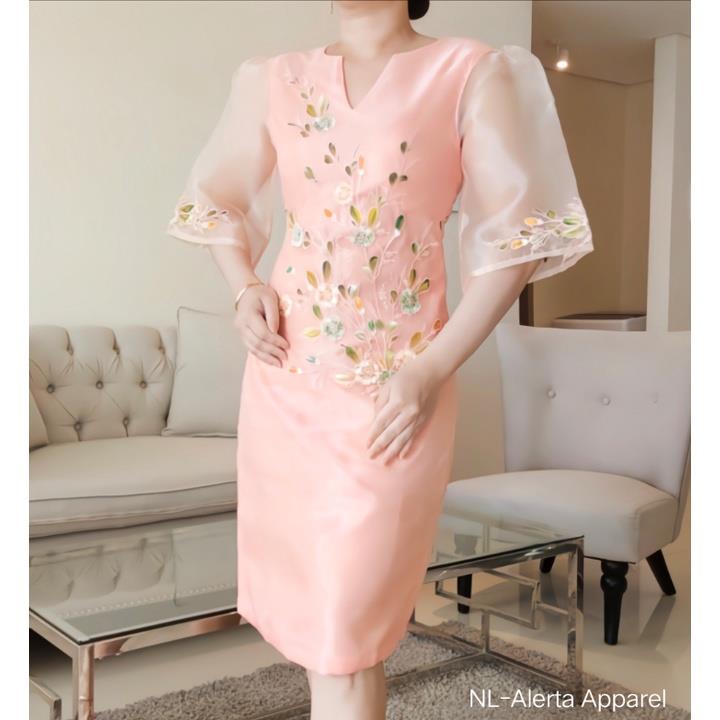 Modern Filipiniana Dress Casual Women - Shop Modern Filipiniana Dress Casual  Women with great discounts and prices online | Lazada Philippines