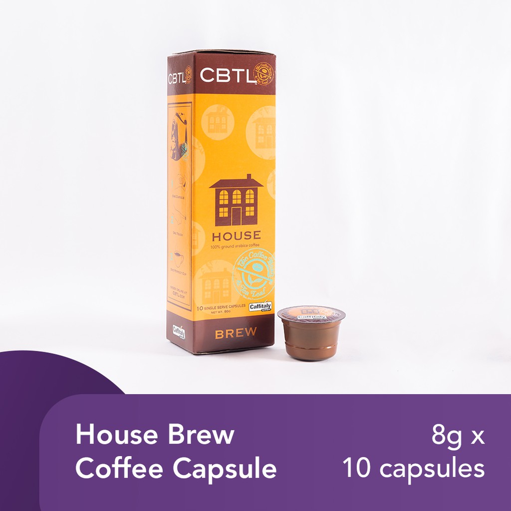 CBTL House Coffee Capsules (10 CT 