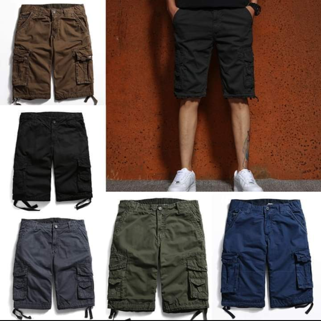 Six Pocket Cargo Shorts Hastco Short Men | Lazada PH