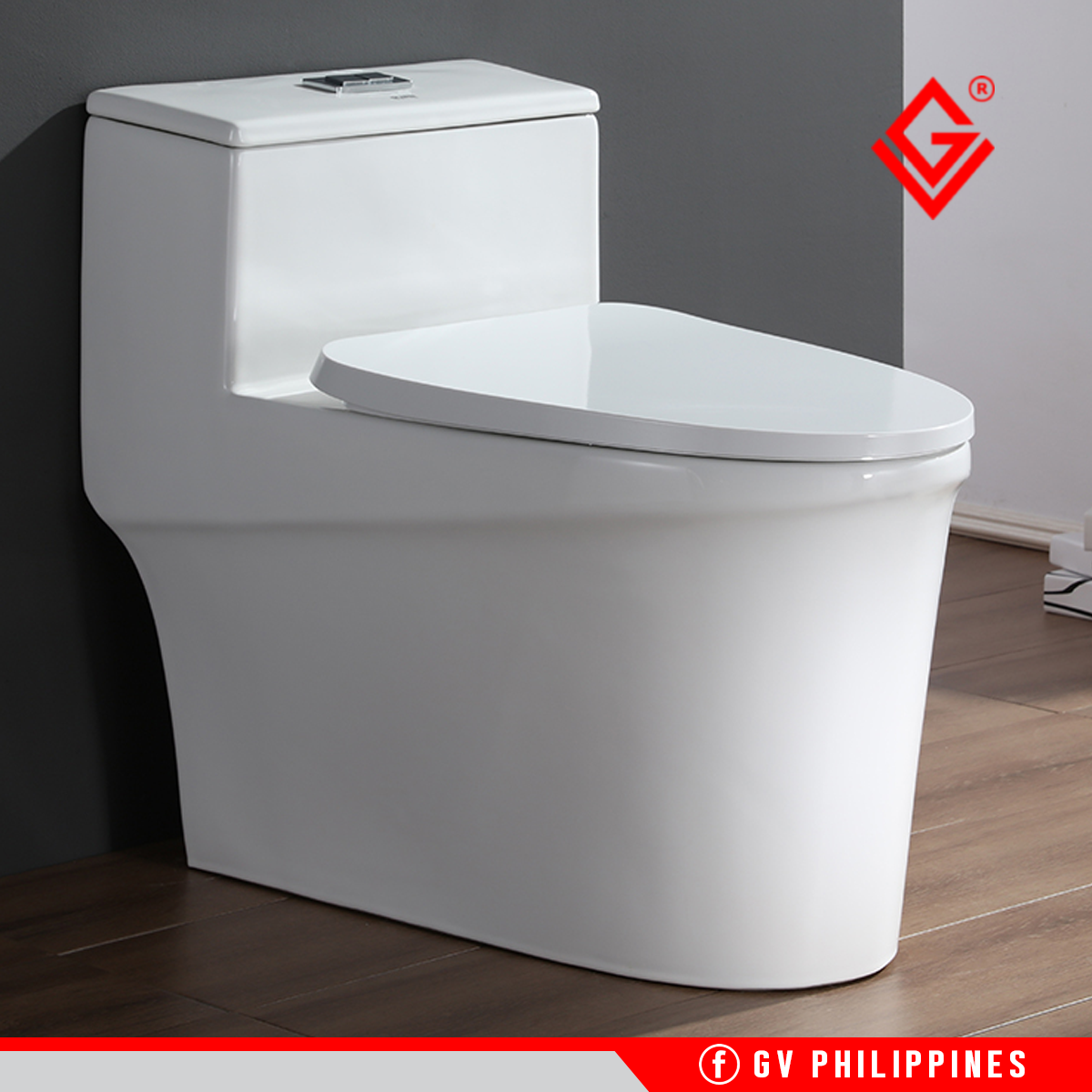 GV 8360 One Piece Water Closet Toilet Bowl Lazada PH