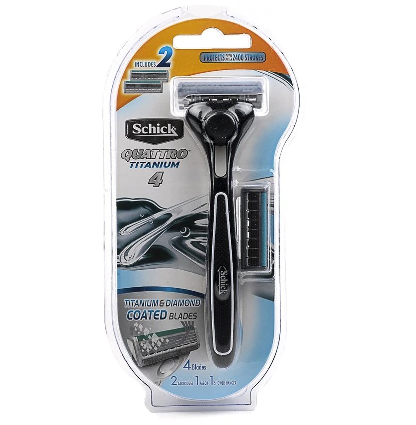 SCHICK Quattro Titanium 4 Razor and Refill Lazada PH