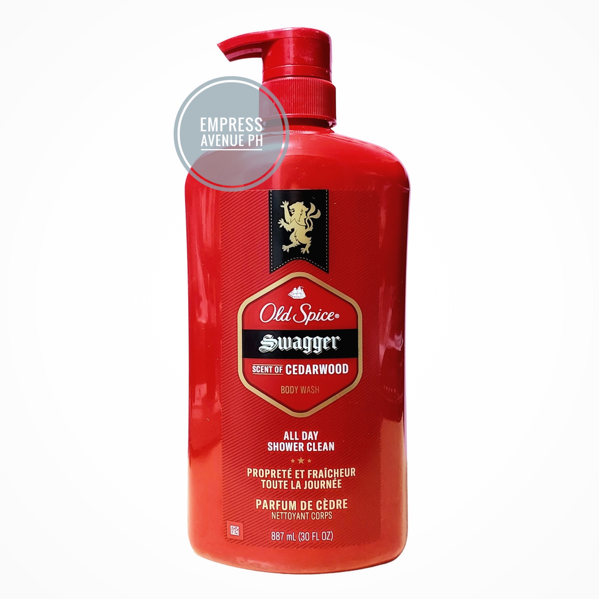 Old Spice Swagger Body Wash, Scent of Cedarwood, All Day Shower
