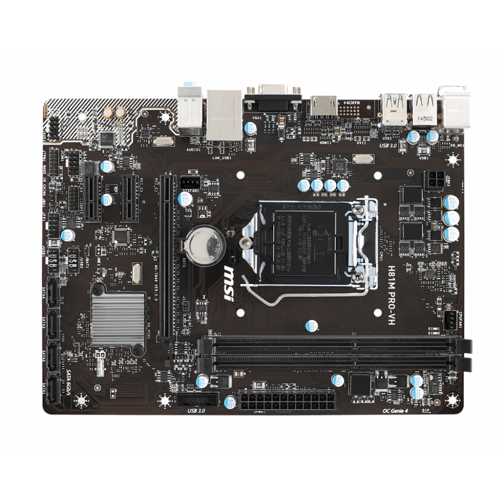 MSI H81 Motherboard H81M PROVH USED MAINBOARD LGA1150 4th GEN DDR3 16G