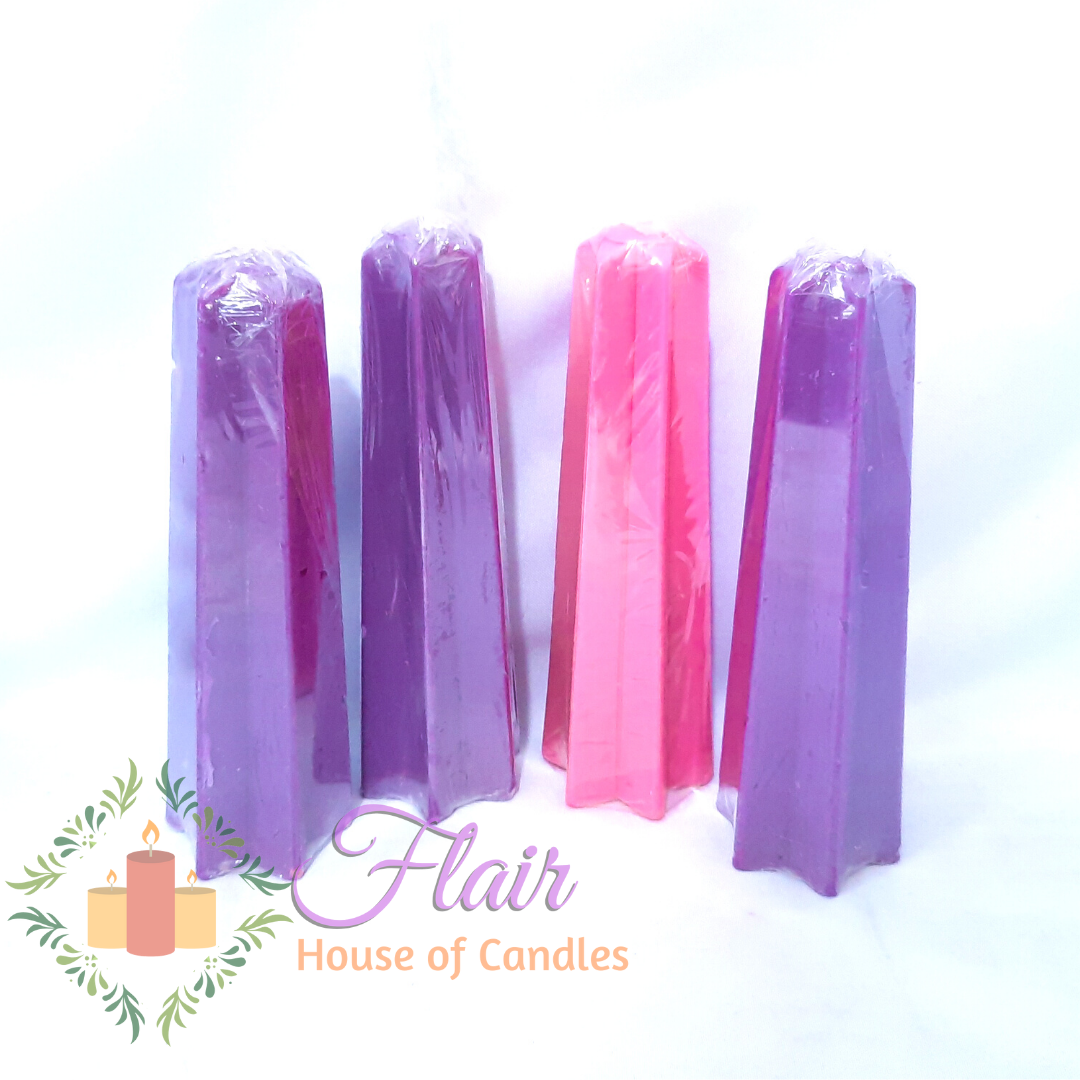 Flair 504 Prism Star Advent Candle Set Smokeless and Dripless Candle