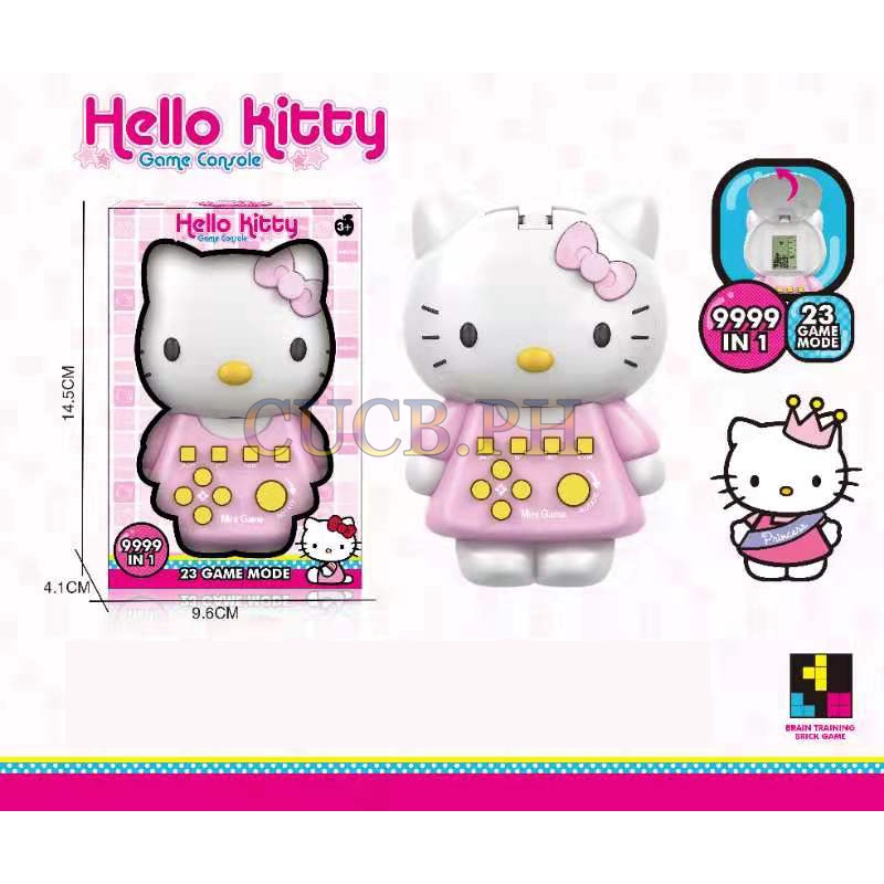 Hello Kitty Playable Tetris Game Gameboy Outer Packaging Kids Toys