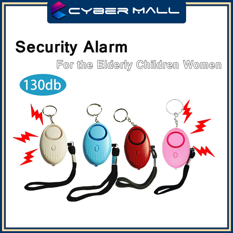 Personal Alarm Selfdefense Emergency Security Keychain Led Flashlight Anti Attack Tool 【人気商品！】