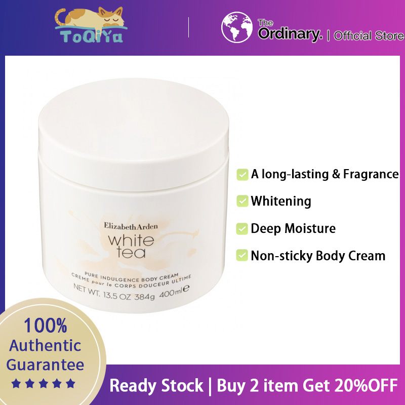 Elizabeth Arden White Tea Pure Indulgence Body Cream 400ml Lazada PH
