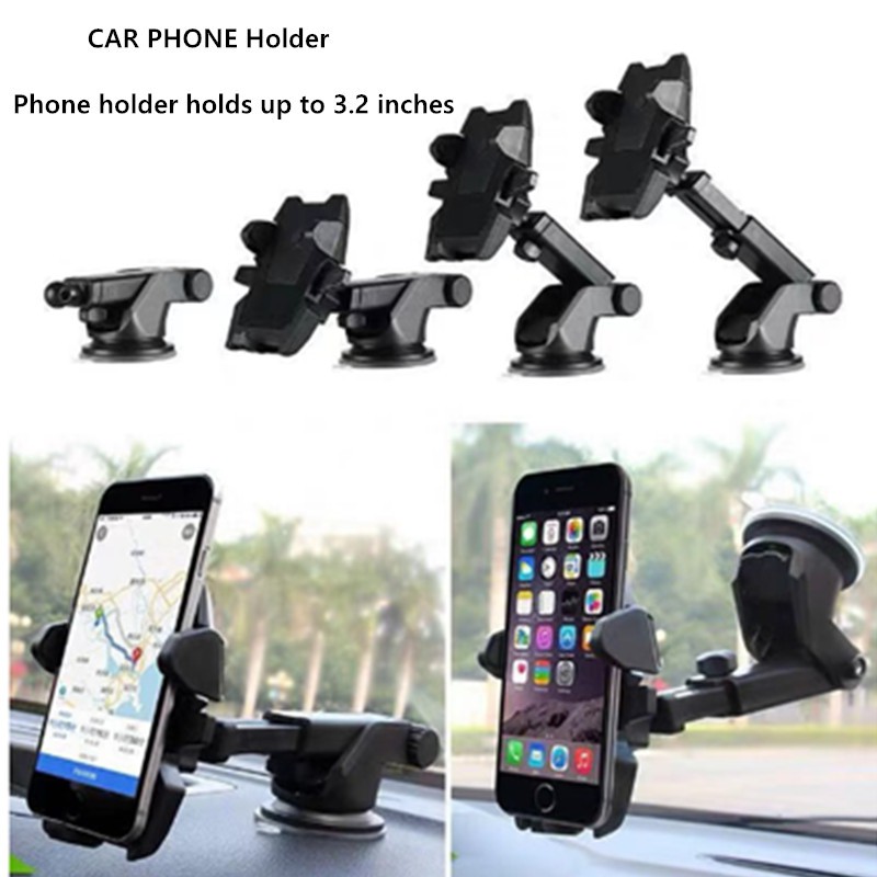 Long neck One -touch car mount smart cellphone holder | Lazada PH