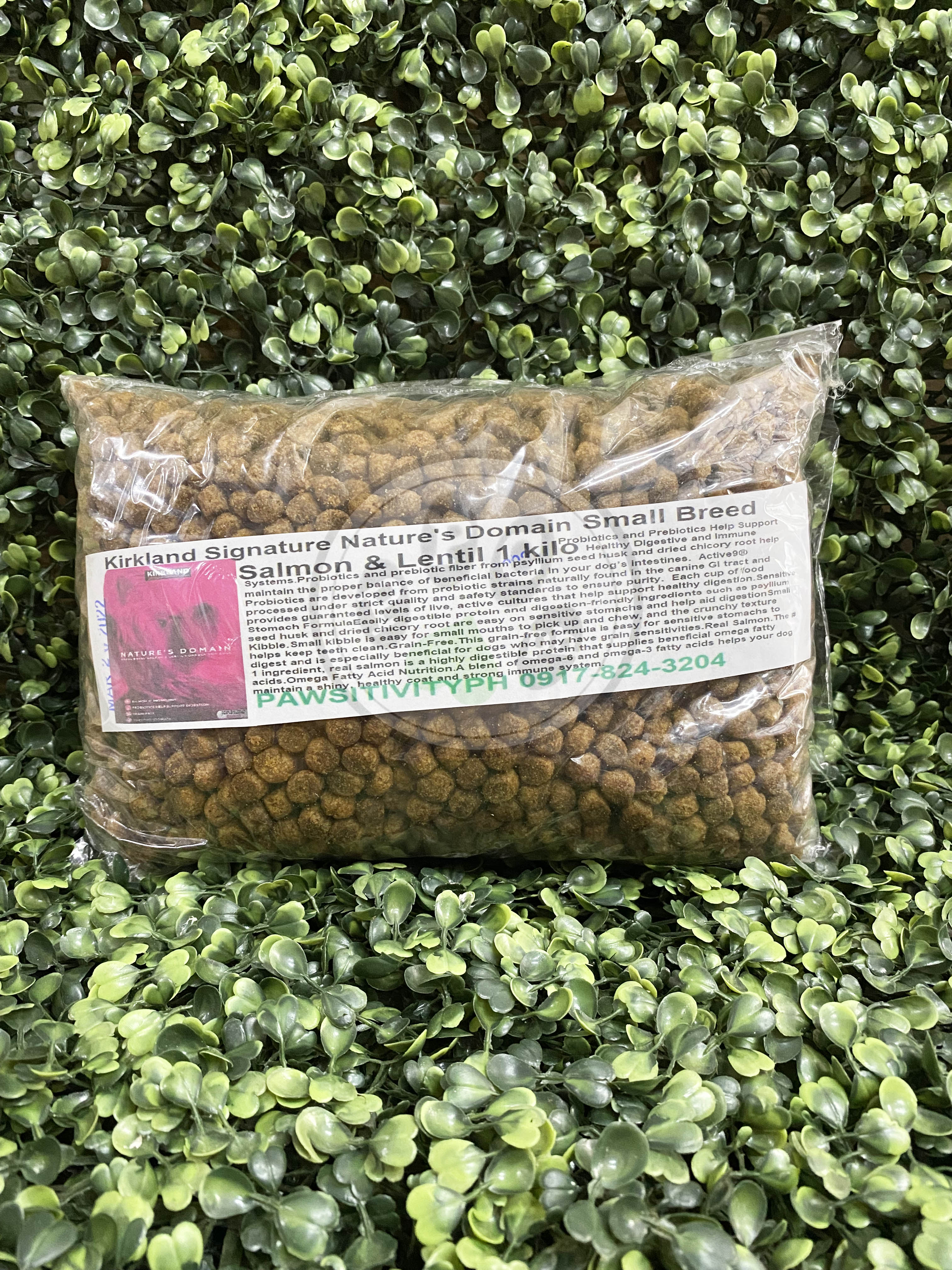 Kirkland Nature's Domain Dog Food Small Breed Salmon & Lentil 1kg RPK