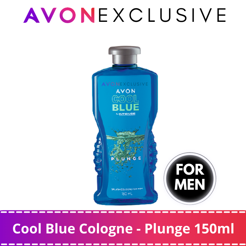 AVON Cool Blue Splash Cologne Plunge 150ml Perfume for Men