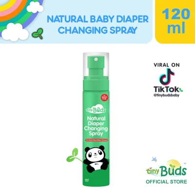 Tiny Buds Quick & Easy Natural Diaper Changing Spray (120ml)