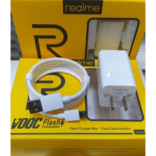 Realme VOOC Flash Charger Set, Charger+Cable | Lazada PH