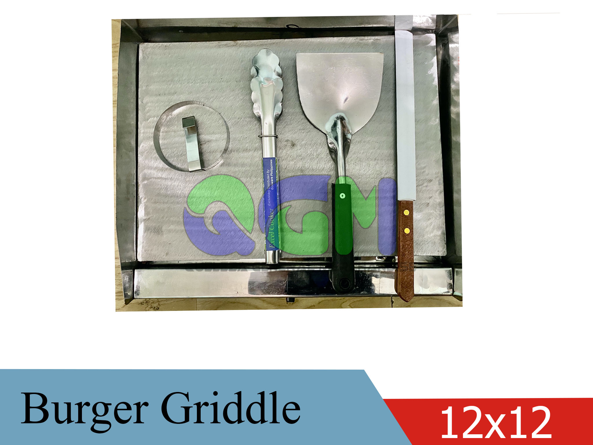 Burger Griddle Single 12x12 Lazada PH