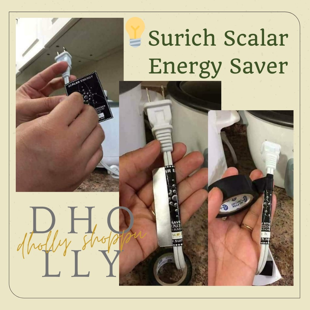 sE8ZO3eW 100 Original Surich (SLE) Scalar Energy Saver Sticker Lazada PH