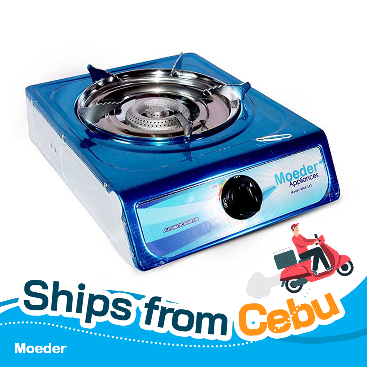 Moeder MGS112 Single Gas Stove Lazada PH