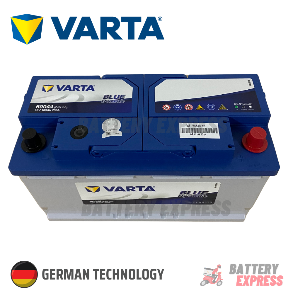 Varta Battery DIN100 / DIN88 LN5 -Maintenance Free Blue - Premium